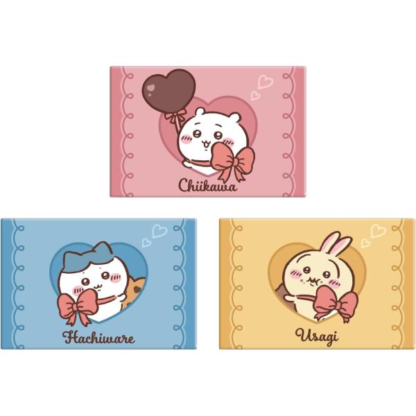 Heart（ハート） ちいかわプチギフト 3種各1個（ちいかわ ハチワレ