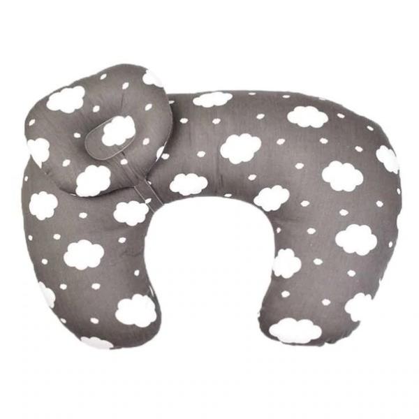 とってもかわいい柄の授乳クッションです。 ズレないように固定できる赤ちゃん用の枕もセットになってるので、 赤ちゃんも心地よく授乳できます♪外側カバーは大きく開くファスナーが付いていて、洗濯機で洗っていただけます。 たっぷり綿が入ってますが、...