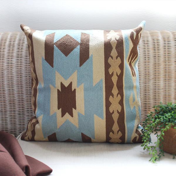 専用　ORTEGA'S CHIMAYO　オルテガ　クッション チマヨ柄 クッションカバー 45×45cm 全9種 オルテガ コットン