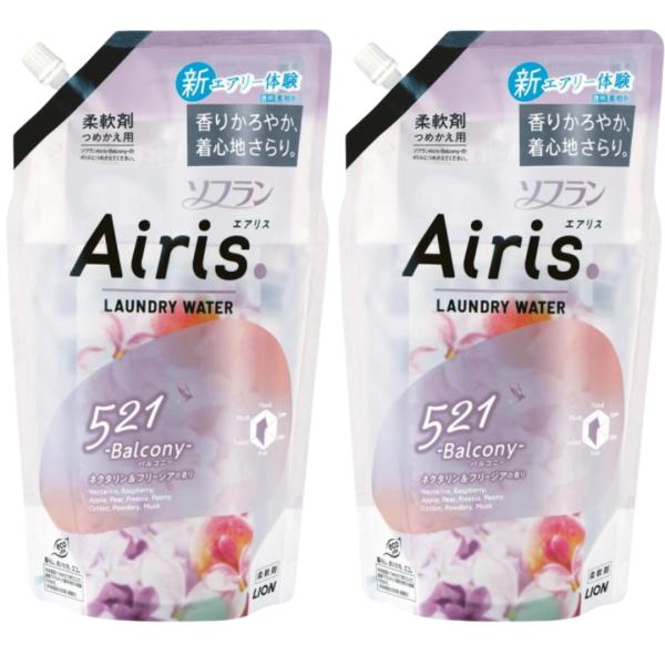 【新エアリー体験！澄みきった透明な液剤が生み出す、これまでの柔軟剤にはない新感覚。】●新採用の「ネイチャーエアー製法」により、洗濯中からピュアでまじり気がない思わず深呼吸したくなるような香りが、まるでそよ風のようにふわりとかろかやに香り立つ...