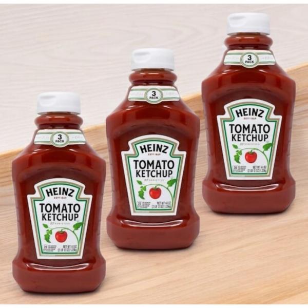 商品名： ハインツ ケチャップHEINZ Ketchup名称： トマトケチャップ原材料名： トマト、 糖類 (ぶどう糖果糖液糖、水あめ)、醸造酢、食塩、 たまねぎ、 香辛料/香辛料抽出物内容量（1セット）： 3,750g (1,250g×3...