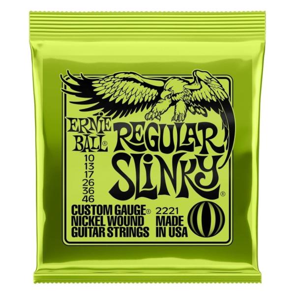 ERNIE BALL/2221 REGULAR SLINKY 010`046 GLM^[yA[j[{[zy݌ɂz