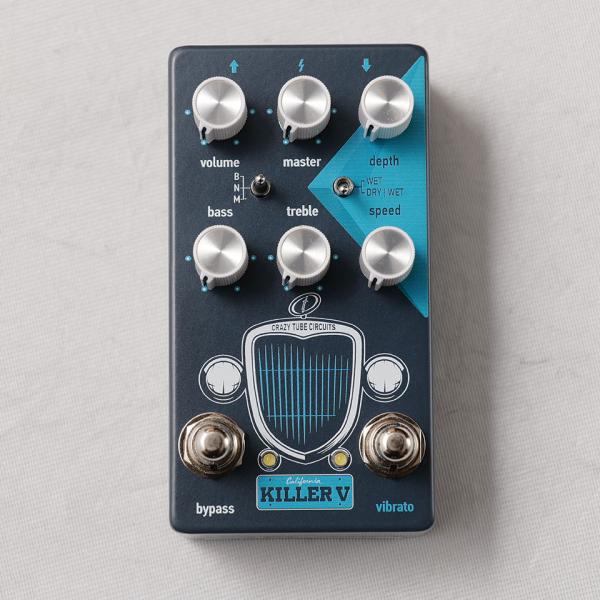 ギター Crazy Tube Circuits KILLER V Crazy Tube Circuits Killer V Pre Amp/Vibrato – United States