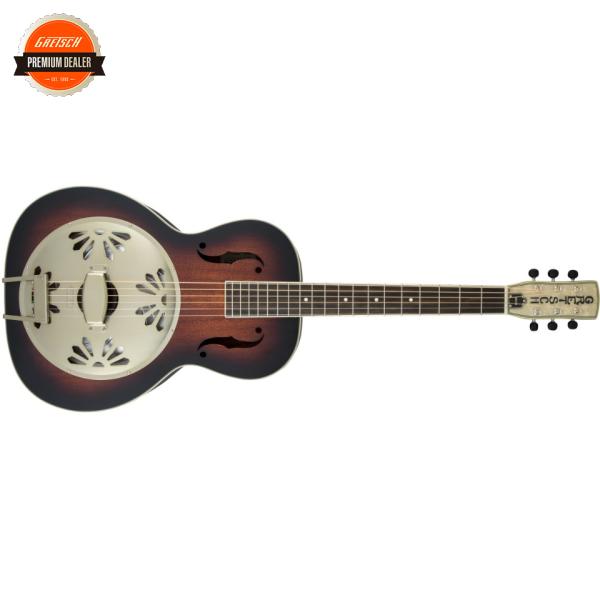 Gretsch/G9241 Alligator Biscuit Round-Neck Acoustic / Electric Resonator Guitar 2-Color Sunbursty󒍐Yizyz
