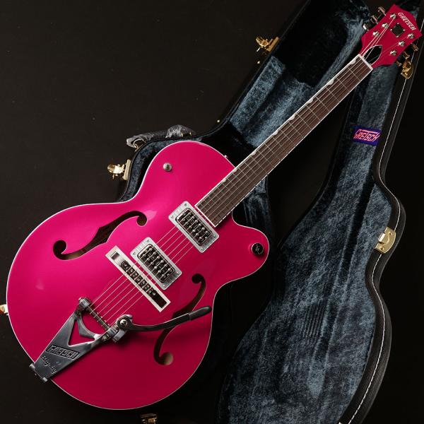 Gretsch/G6120T- HR Brian Setzer Signature Hot Rod Hollow Body with Bigsby Candy Magenta【送料無料】【新品特価 MGK】【在庫あり】【2608G1】