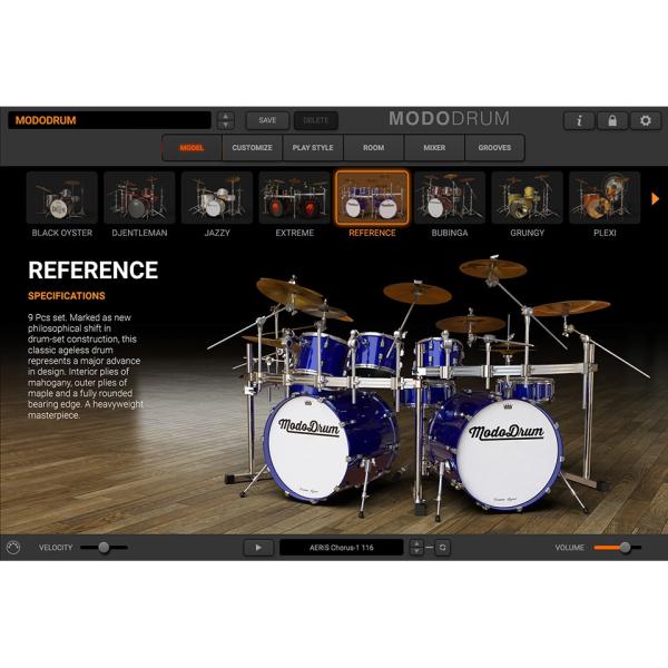 Ik Multimedia Modo Drum 物理モデリングドラムとサンプリングシンバルを組み合わせたドラム音源 きになるおもちゃ ギター エフェクター アンプ Dtm関連の情報サイト