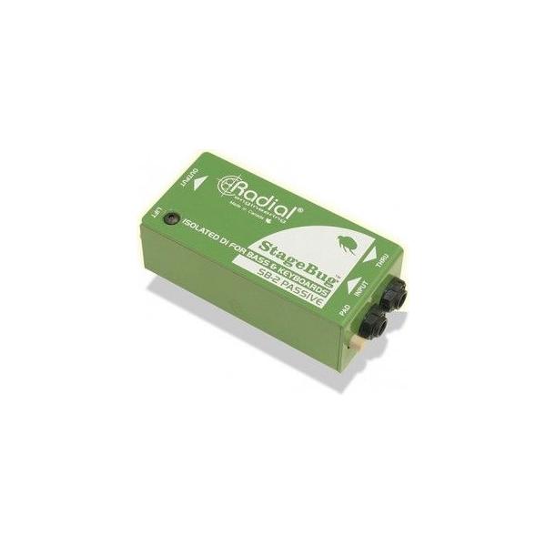 配信機器・PA機器・レコーディング機器 Radial StageBug SB-2 Radial | SB-2 Passive エレクトリ オンラインストア