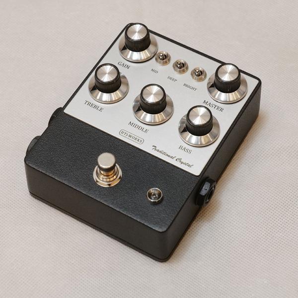 htj-works traditional crystal ギターエフェクター HTJ-WORKS/Traditional Crystal JFET Preamp Silver Top【在庫あり