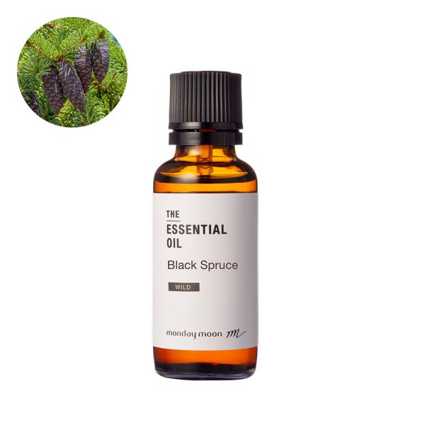 ブラックスプルース・エッセンシャルオイル・野生種／30ml 100% ピュア 天然 植物 リラックス 高品質 無添加 精油 アロマ 爆買