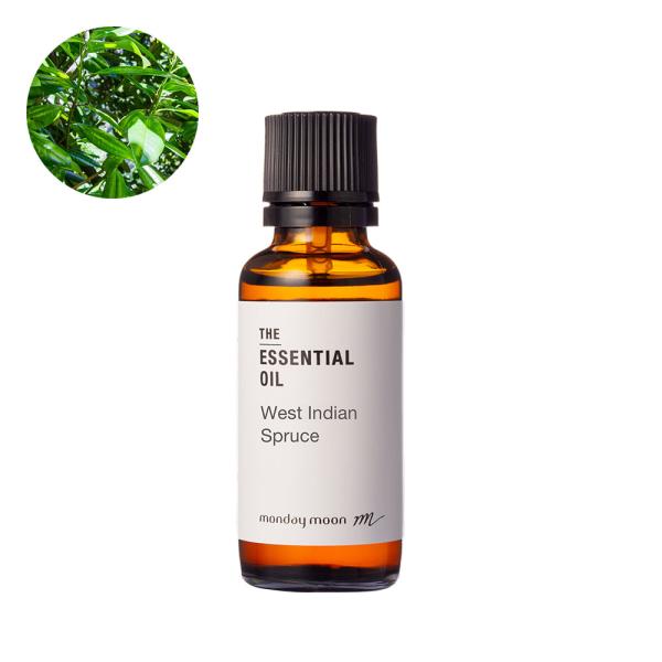 ウェストインディアンベイリーフ・エッセンシャルオイル／30ml 100% 天然 植物 精油 アロマ オイル ウッディ スパイシー 爆買