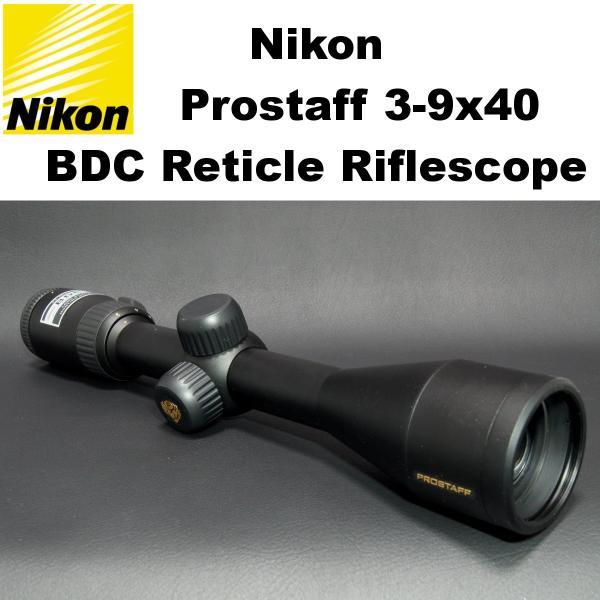Nikon Prostaff 3-9x40 ライフル スコープ BDC レティクル 552-797 