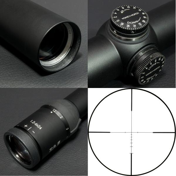 MINOX ZA5 HD 1.2-6×24 スコープ MINOX ZA5 HD 1.2-6×24 スコープ