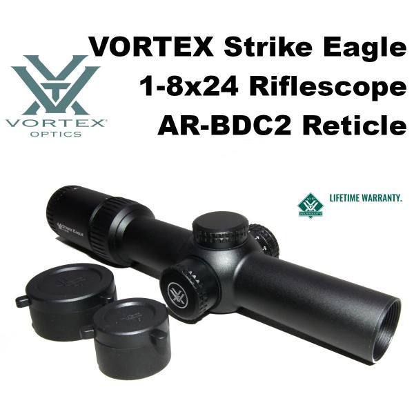 Vortex Strike Eagle 1 8x24 ライフルスコープ Ar c2 レティクル 766 1085 猟銃 実猟 散弾銃 Plamon Club