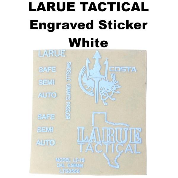 LARUE TACTICAL LT-15 刻印 メタルステッカー ホワイト 890-1255 M4 M16 ラルー コルト エングレーブ エアガン 電動ガン ガスガン サバゲ― :832-1171:エムエムオプティクス - 通販 - Yahoo!ショッピング LARUE TACTICAL LT-15 刻印 メタルステッカー ホワイト 890-1255 M4 M16 ラルー コルト エングレーブ エアガン 電動ガン ガスガン サバゲ― :832-1171:エムエムオプティクス - 通販 - Yahoo!ショッピング