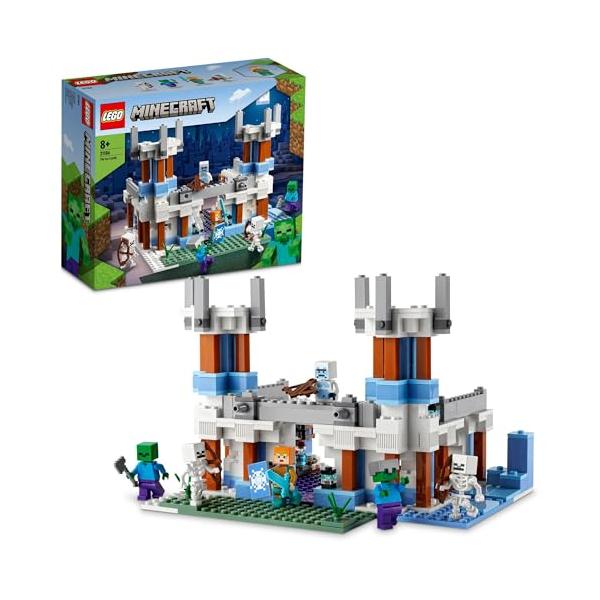 レゴ(LEGO) マインクラフト 氷の城 クリスマスギフト クリスマス 21186 おもちゃ ブロック プレゼント お城 街づくり 男の子 女の子 8