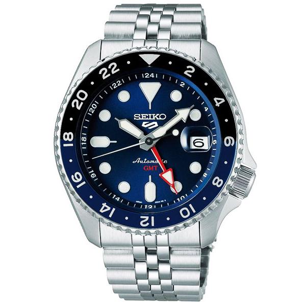 Seiko 5 セイコー SEIKO ファイブ スポーツ GMT自動巻(手巻き付き