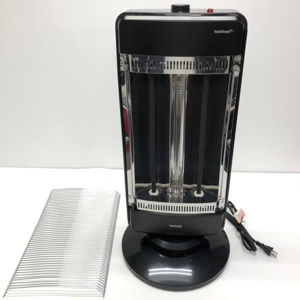 山善 YAMAZEN 電気ストーブ ツインヒート 速暖カーボンヒーター PLUS