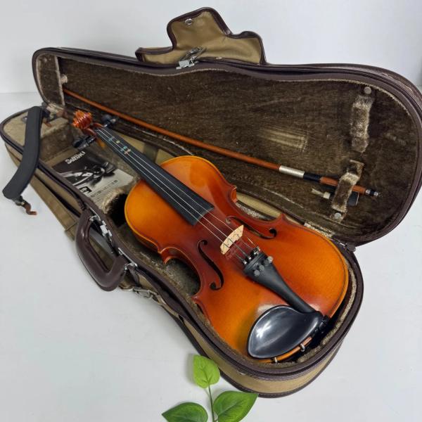 スズキ バイオリン No.280 1/2サイズ 弦楽器 ケース付 鈴木バイオリン製造 No.280 1/2サイズ バイオリン ケース・弓・肩当て