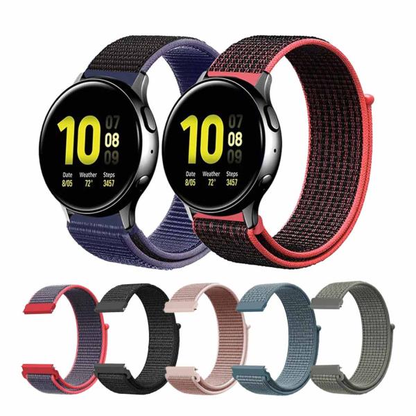 【腕時計、スマートウォッチ専用】ナイロンスポーツバンド２０mm / ２２mm 対応何色あっても嬉しい！可愛い！おしゃれをより楽しめるナイロンスポーツバンド◎ナイロン生地だから耐久性抜群!!◎超軽量で快適な着け心地!!◎通気性抜群で肌に優しい...