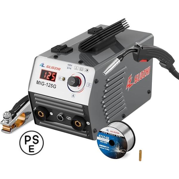 GZ GUOZHI 半自動溶接機 100v 溶接機 ノンガスワイヤー溶接