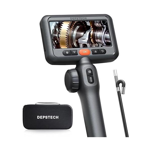 ファイバースコープ 先端可動式 6.2MM極細スコープ 210°双方向回転可能