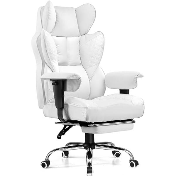 未開封　ゲーミングチェア オフィスチェア ゲーミングチェア オフィスチェア 上品な型押しデザイン ポケット