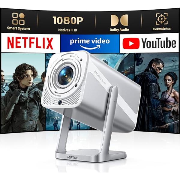 Netflix公式・Dolby対応⭐️プロジェクター 家庭用自動台形補正 Netflix公式・Dolby対応⭐️プロジェクター 家庭用自動台形補正