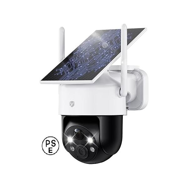 進化800万超高画素・高効率太陽光防犯カメラ 進化800万超高画素・高効率太陽光防犯カメラ