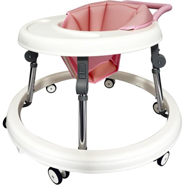 【ベビーウォーカー2モード】歩行器、手押し車の2つのモードがあります。 赤ちゃんの成長に合わせて、幼児のよちよち歩きを支え、赤ちゃんに歩く楽しみを与えることができます。【5段階の高さ調節】UBRAVOO歩行器の高さは赤ちゃんの成長に合わせて...