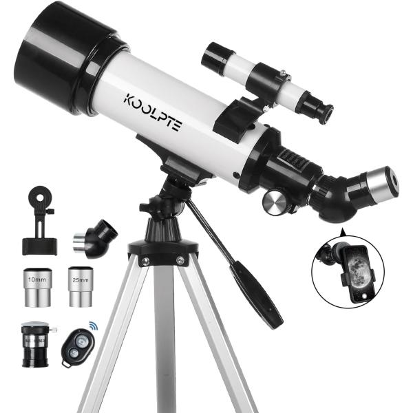 天体望遠鏡 口径70mm 焦点距離500mm 初心者＆家族向け 子供＆大人 天文