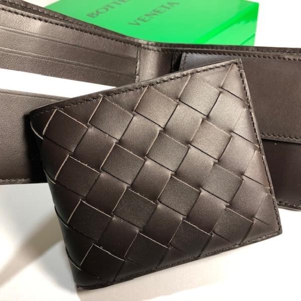 BOTTEGA VENETA ボッテガヴェネタ イントレチャート レザー 二