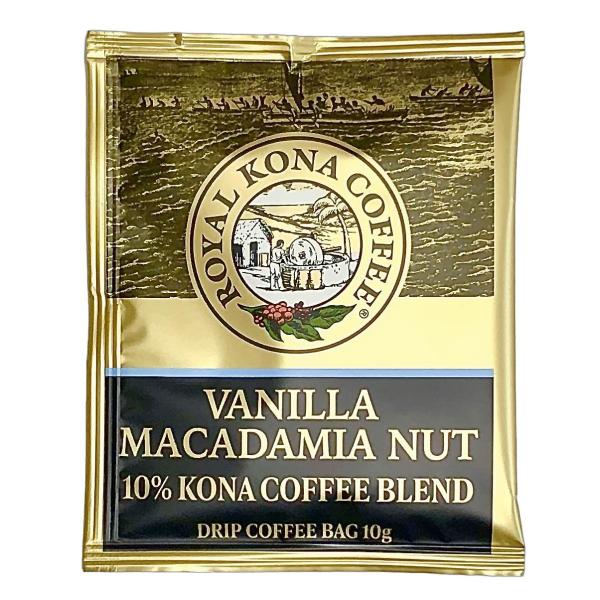 ロイヤルコナ バニラマカダミアナッツ 80袋入 ワンドリップタイプ ROYAL KONA COFFEE ロイヤルコナコーヒー/バニラマカダミア/10%KONA