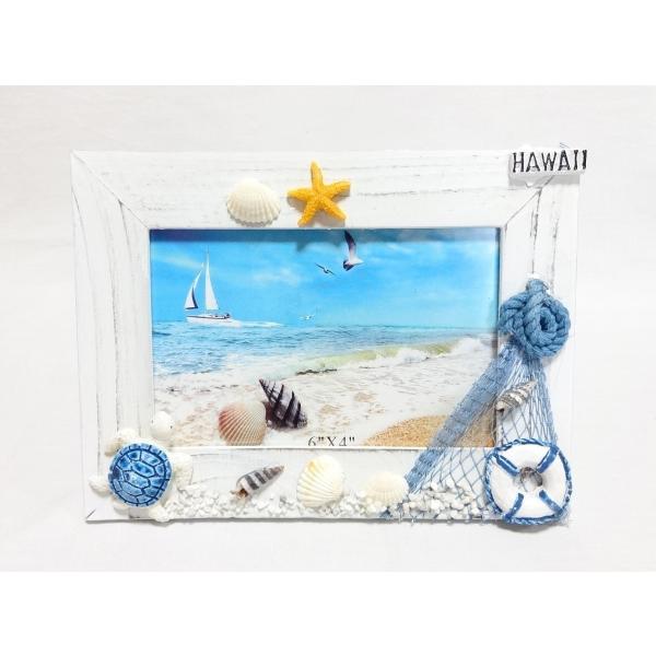 ハワイアンポスター+額縁写真立て付き 楽天市場】額縁 ハワイアンの通販