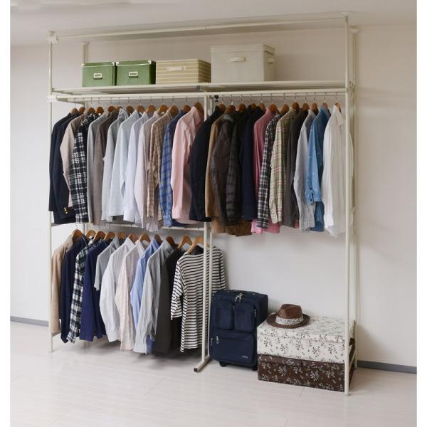 クローゼットハンガー ワイド