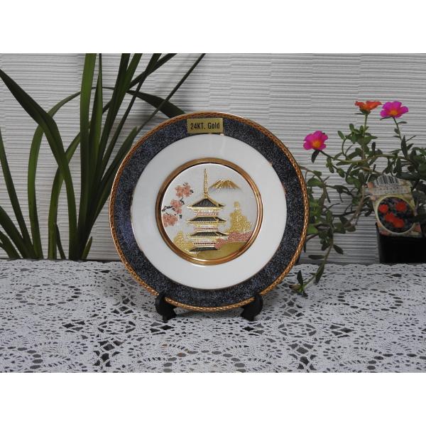 6"v[g܏d|D(6"D. Chokin, plate"Five-storied pagoda" j