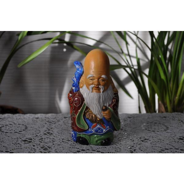 寿老人・七福神・縁起物・幸運置物・開運 置物 : モートサイド