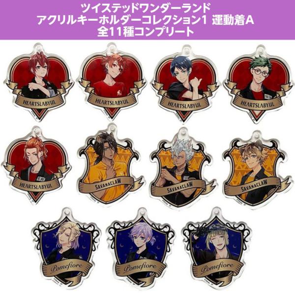 ツイステ リドル エース アズール ヴィル アクキー11種セット 式典服 新品 ツイステ リドル エース アズール ヴィル アクキー11種セット