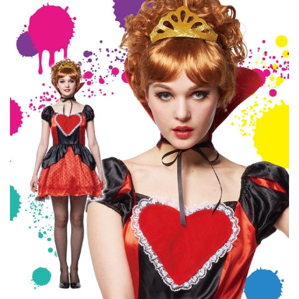コスプレ 仮装 変装衣装 ハロウィン コスプレ ディズニー ハートの女王の人気商品 通販 価格比較 価格 Com
