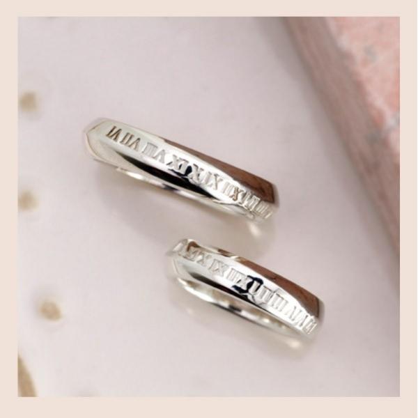 ペアリング ペア リング 指輪 シルバー925 日時計 結婚指輪 時を刻む カップル お揃い ダイヤモンド 結婚記念日 母の日 プレゼント ギフト Pa 38 Pa アクセサリー通販 モバナナ 通販 Yahoo ショッピング