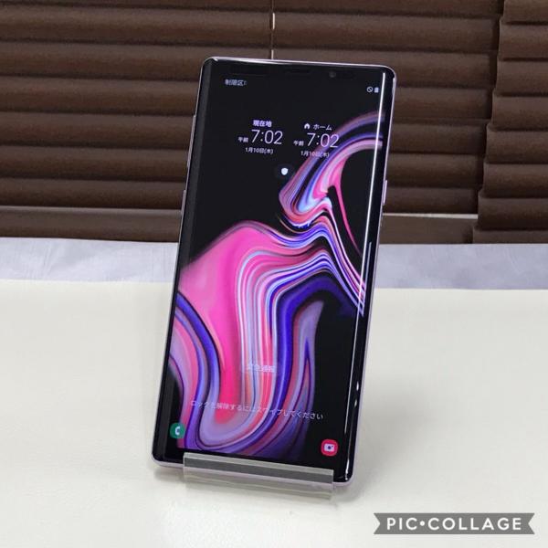 Samsun Galaxy Note9 Sm N960n 超美品 パープル 海外版 512gb 6gb 白ロム ギャラクシーノート9 中古 サムスン Simフリー 限定モデル