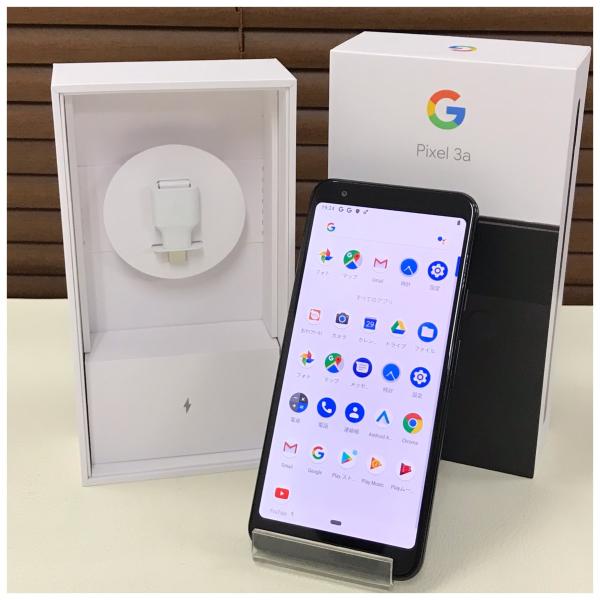 Google Pixel 3a 64gb 本体 Simフリー 中古 美品 ブラック G0h Black Just 正規simロック解除済み 白ロム 赤ロム永久保証 定番スタイル