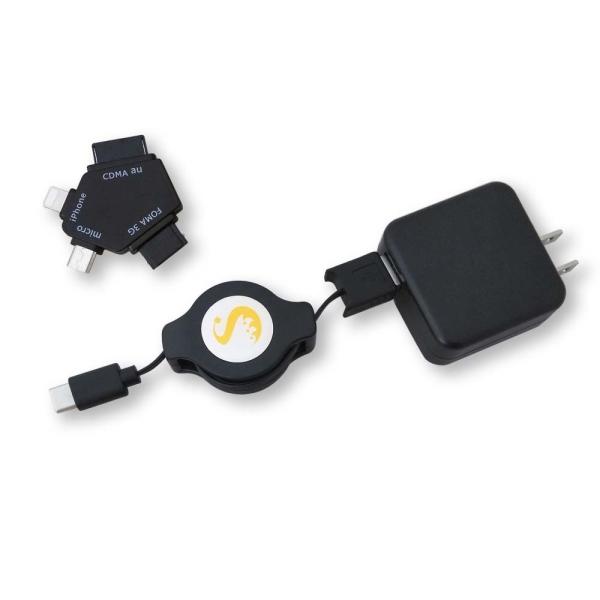 ACマルチ充電器 iPhone Andorid ガラケー対応：SG-388 : 携帯