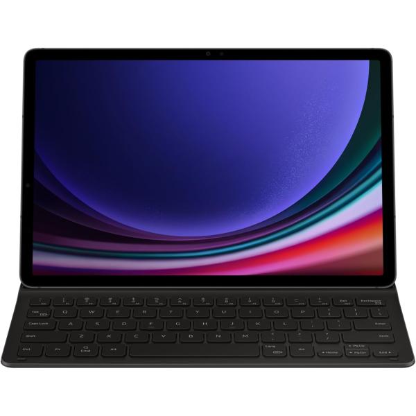 Galaxy Tab S9 FE 純正キーボード EF-DX710UBEGJP Amazon.co.jp: Galaxy Tab S9/S9FE Book Cover Keyboard Slim