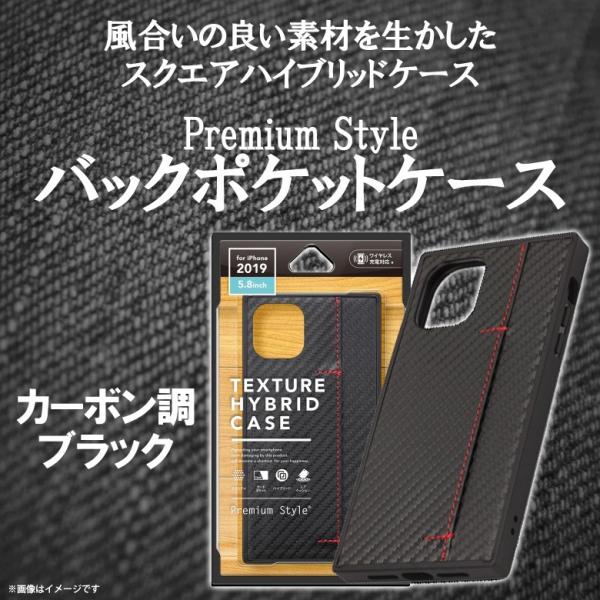 iPhone 11 Pro n[hP[X PG-19APT10BK  7654 Premium Style ϏՌ XNGA^ wʎ[ J[{ubN PGA