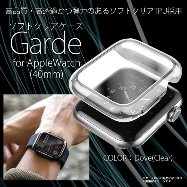 Apple watch series 6 SE 5 4 40mm P[X op[ UNIQ-40MM-GARCLR 9570 ʕی {̕ی̌^ t[ ϏՌ NA KENZAN