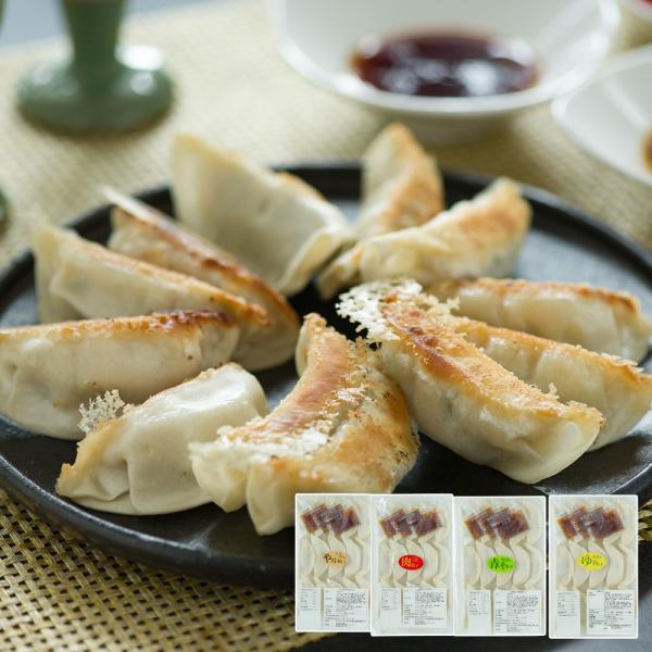 栃木 宇都宮餃子「さつき」 4種の餃子味わいセット　やさい餃子　ゆず餃子　青しそ餃子　肉餃子 各1箱15入