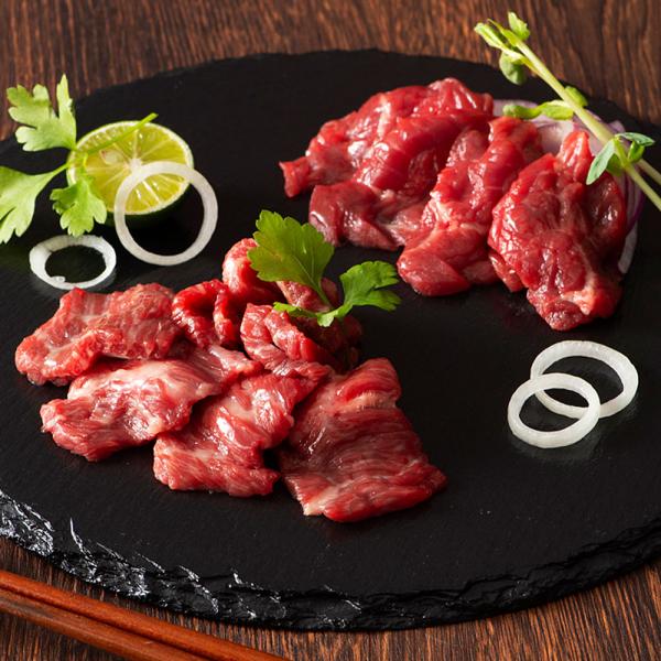 熊本 ふじ馬刺し 上赤身と中トロの詰合せ 中トロ80g×1 上赤身80g×2