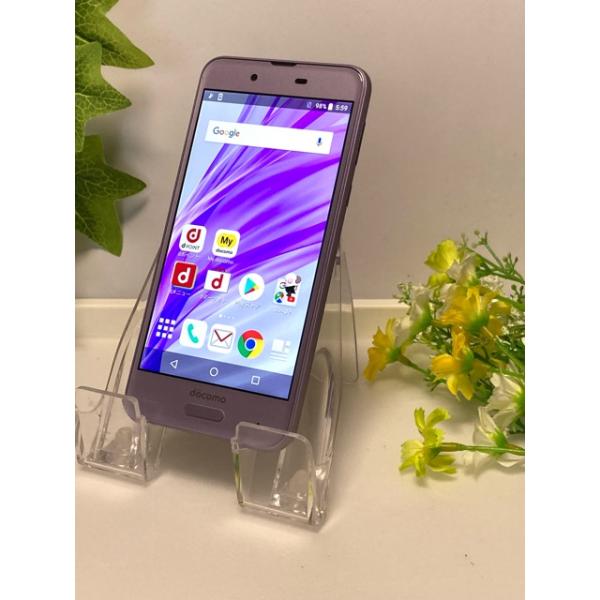 AQUOS sense 液晶美品 SIMフリー☆ SH-01K docomo パープル♪ 3GB/32GB