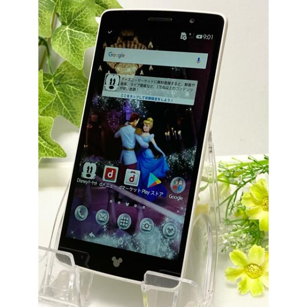 ♡♡Disney Mobile on docomo ホワイト 32 GB♡♡ パナソニック Disney Mobile on docomo P-05D [PURE WHITE] 価格比較