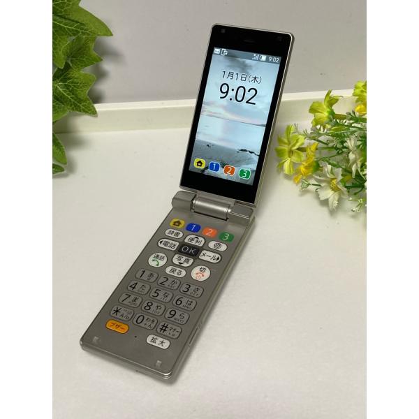 SHARP - 505SH ネイビー 本体 白ロム  M999 Amazon | ソフトバンク SHARP SoftBank かんたん携帯9 505SH